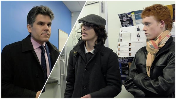 Students confront Windsor MPP over OSAP cuts during school walkout