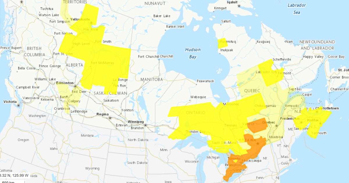 Heat dome Canada