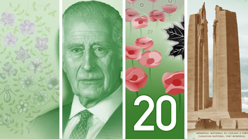 New $20 bill revealed by Bank of Canada