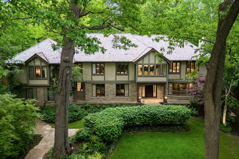 Take a look inside this nearly $13M Toronto mansion with a tennis court and 'treetop views'