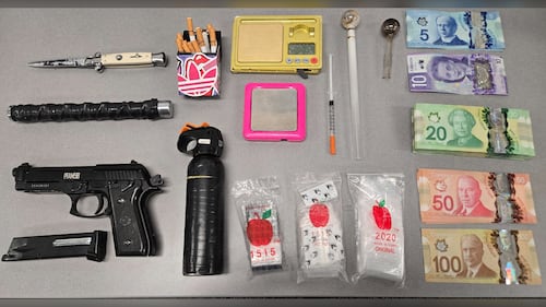 Slow-moving vehicle leads to drug, weapons charges on Sask. Highway