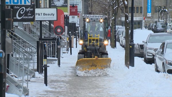 Montreal woman says sidewalk plows keep damaging her building, borough offers few answers