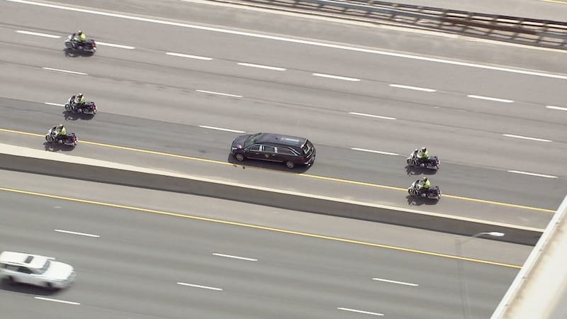 WATCH LIVE: Procession for OPP officer killed in Highway 401 crash