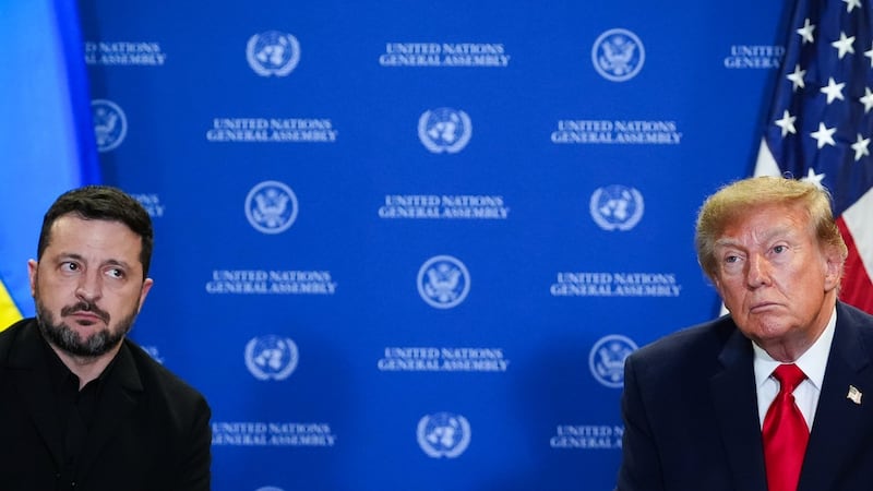 Russia pounds Kyiv with drones, killing 2 and wounding 23 hours before Zelenskyy’s UN address
