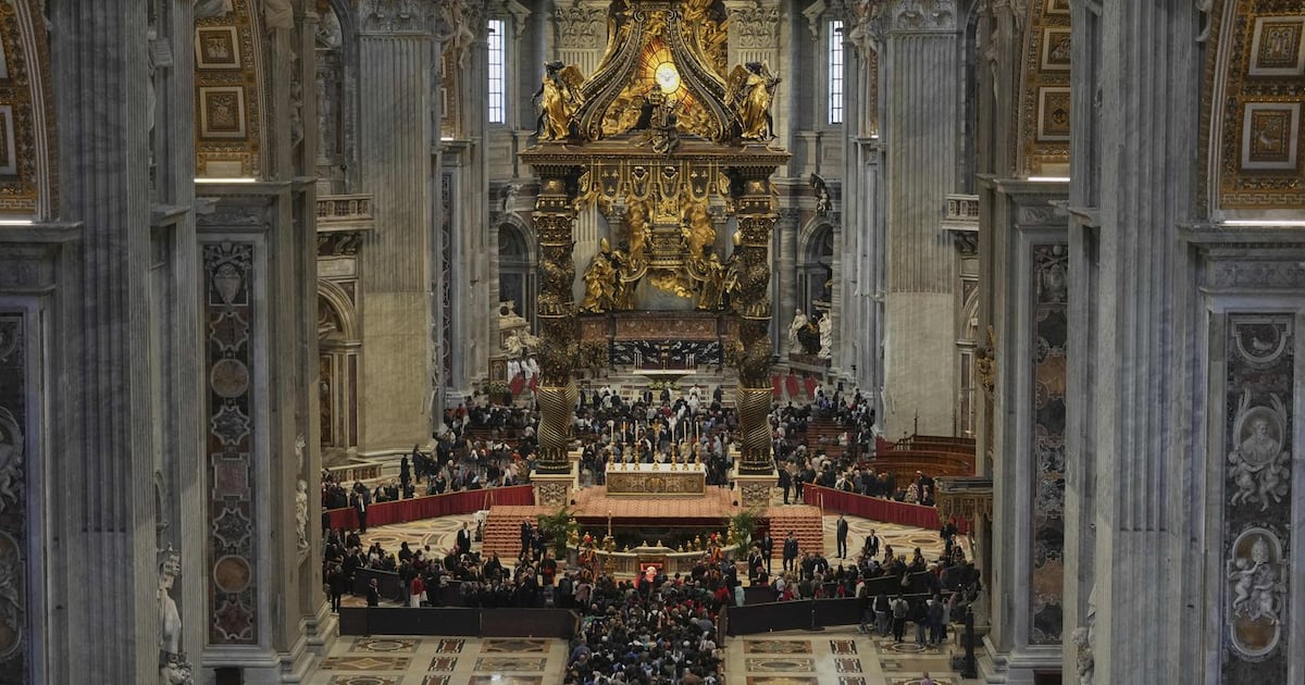 Pope Francis Here's the seating plan for the funeral