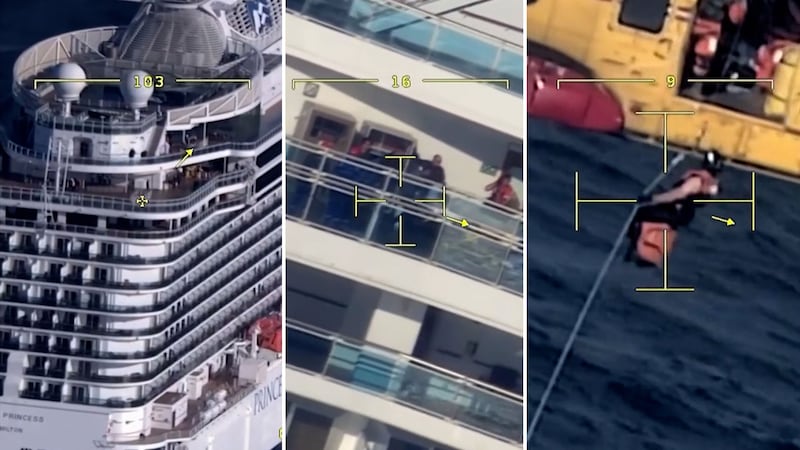 Canadian Forces airlift cruise ship passenger from vessel off B.C. coast