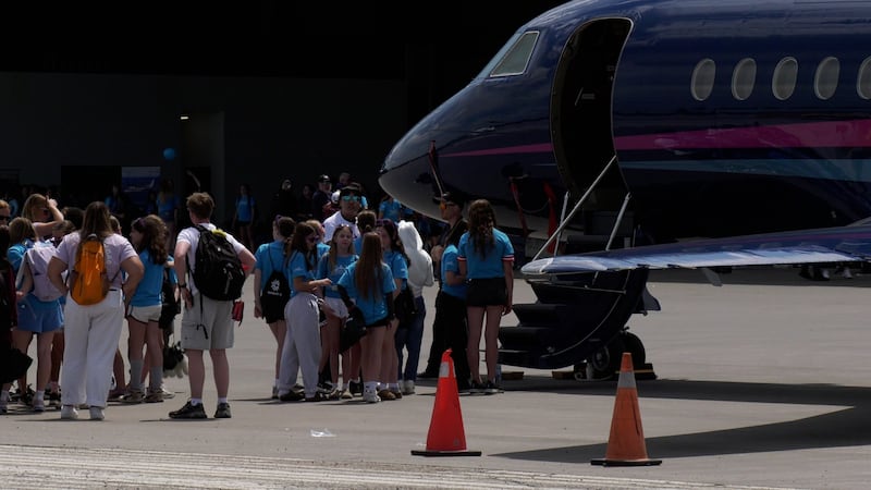 ‘They can do it too’: Girls from across region attend Girls Aviation Day at London airport
