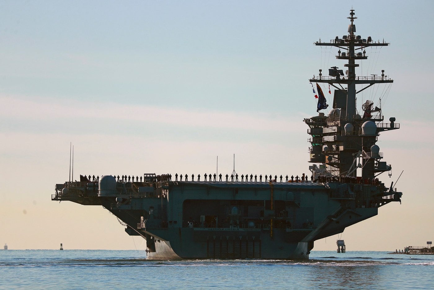USS Abraham Lincoln will stop in Thailand on its way home from lengthy deployment in Middle East