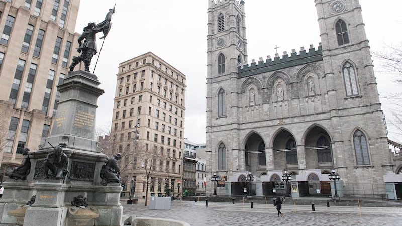 Montreal’s Notre-Dame Basilica to unveil new façade after 10-year restoration project