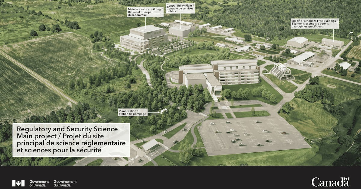 Federal government announces $768M contract to build laboratory project in Ottawa