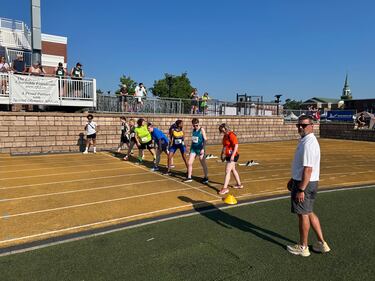 Athletes are seen competing in the 2026 Special Olympics Nova Scotia's Provincial Summer Games at St. Francis Xavier University. (Trent McGrath/CTV Atlantic)
