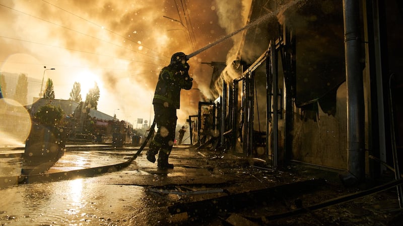 Ukraine launches one of its largest aerial attacks of the war, killing at least 6 people in Russia