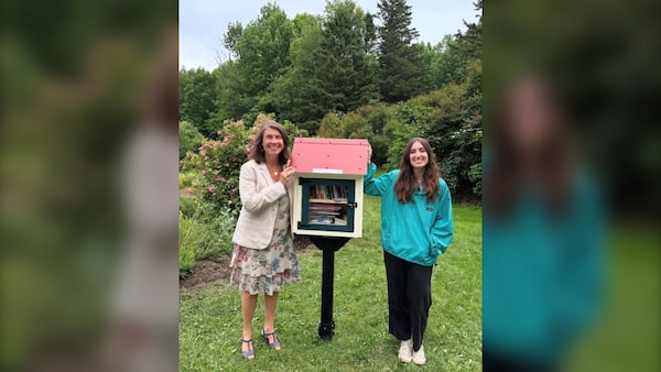 ‘A magical place’: New little free library brings poetry to the Fredericton Botanic Garden