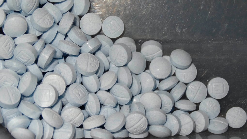 A file Associated Press photo showing Fentanyl-laced drugs.