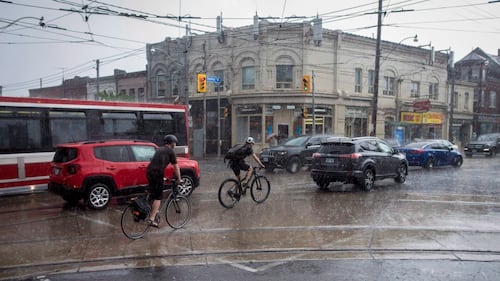 Up to 25 mm of rain possible in the Toronto area overnight: conservation authority