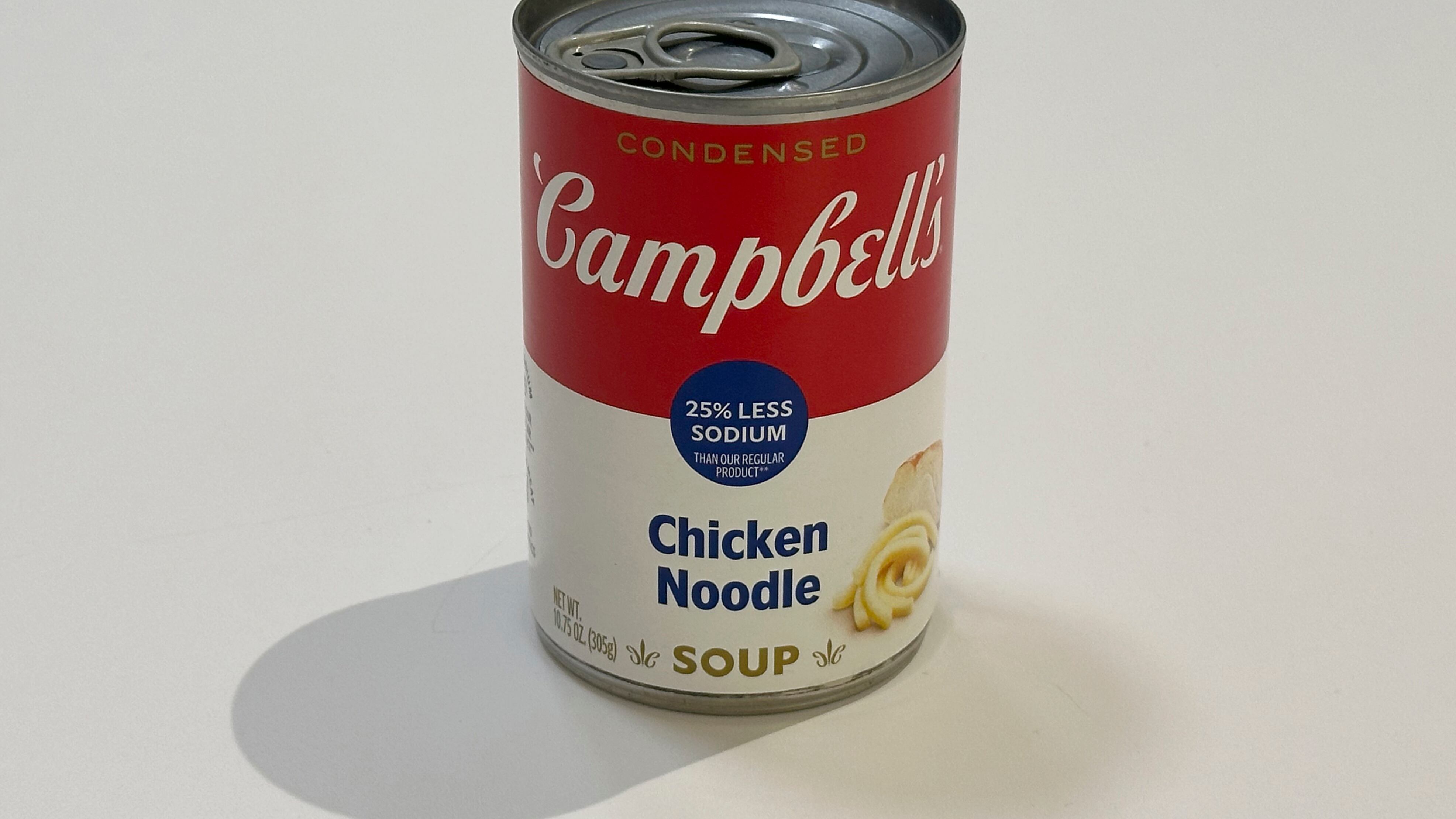 A can of Campbell's soup is shown on Tuesday, Dec. 3, 2024, in New York. (AP Photo/Peter Morgan)