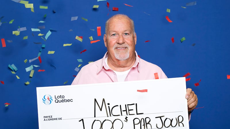 'Really emotional': Quebec man's retirement plans change after winning lottery