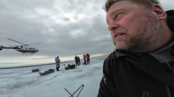 ‘Guys were crying out there,’ angler recalls, after 23 people plucked from ice near Owen Sound