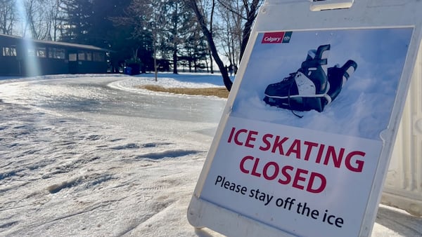 Calgarians put winter activities on ice and embrace the warm weather