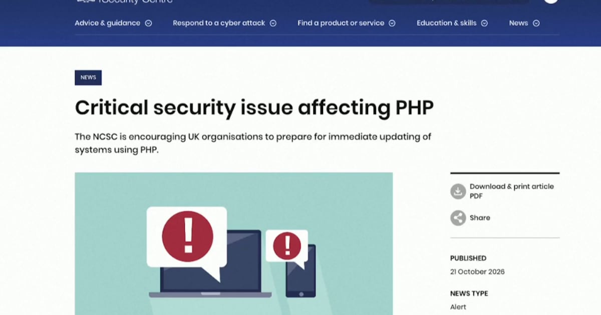 Government websites go dark after AI-discovered flaw sparks security scramble - Reuters