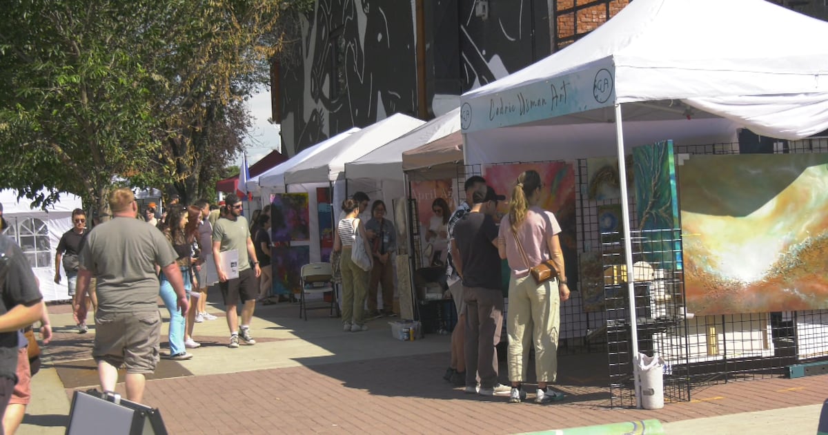Whyte Avenue Art Walk concludes after deluge hiccups