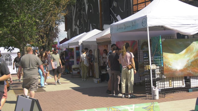 Whyte Avenue Art Walk concludes after deluge hiccups