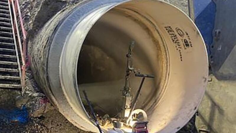 Underground Feeder Rough In City limiting underground construction near Bearspaw South Feeder Main ...