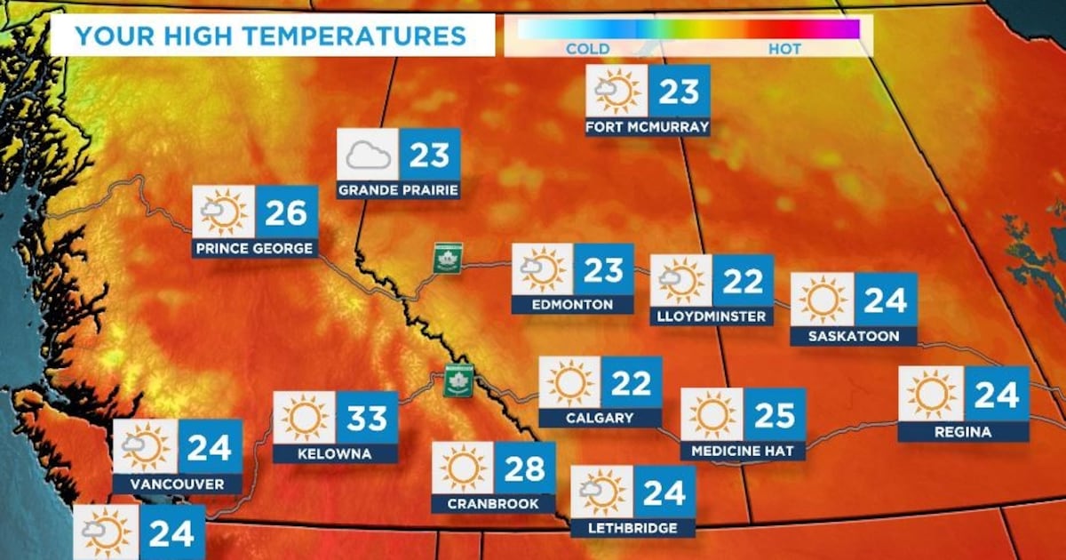 Calgary's to see hot weather for the remainder of Stampede