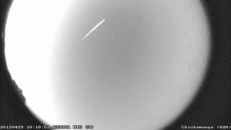 A bright moon may dim the Eta Aquarid meteor shower made up of Halley's comet debris
