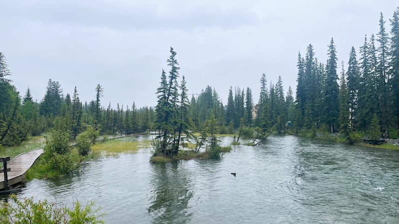 Some streets are flooding in Canmore, but it’s nothing like 2013: experts