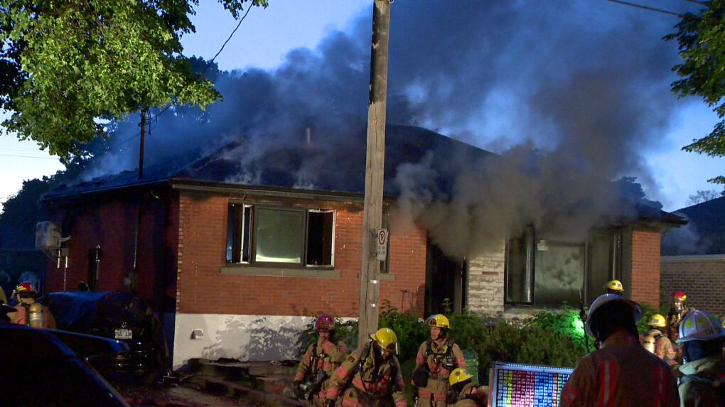 Bbq Exploding Barbecue propane tank explodes in Montreal backyard