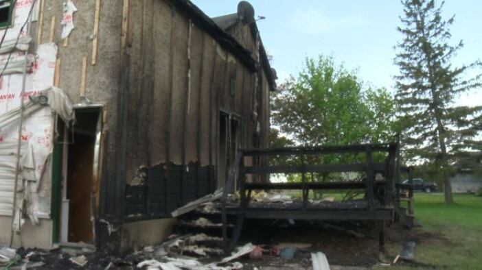 Bbq Exploding House fire caused by exploding barbecue