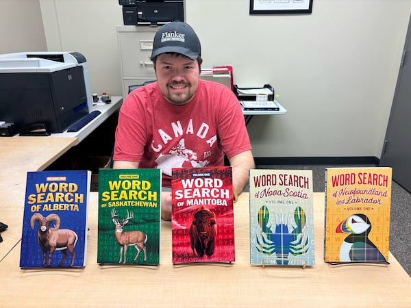 Newfoundland man publishes patriotic word-search puzzles