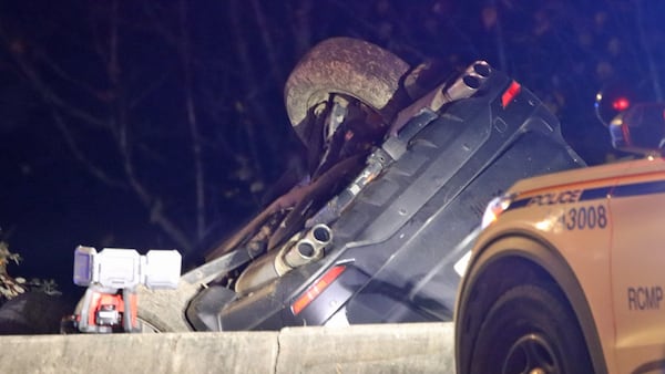 1 dead, 1 hospitalized after rollover crash in Langley