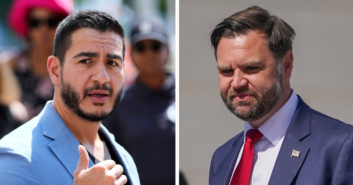Vance bezeichnet El-Sayed als „böse“ und fordert ihn auf, „den Namen ...