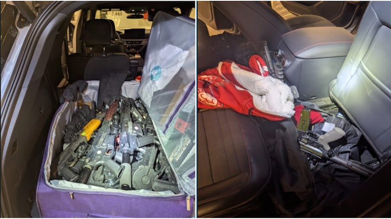 Canadians charged after allegedly attempting to smuggle nearly 90 firearms into Canada