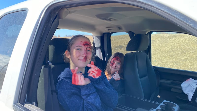 Mock crash gives Melville students a sobering lesson on road safety