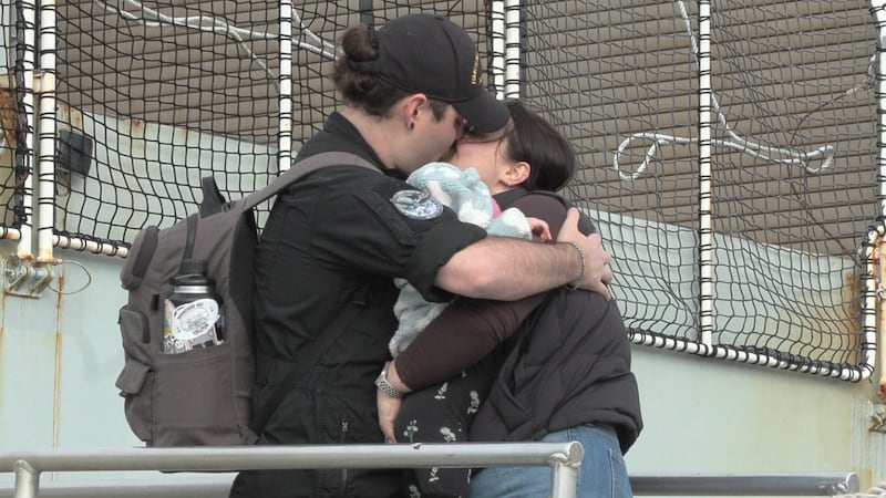 ‘Nothing beats the feeling of coming home’: HMCS Max Bernays crew returns from Arctic