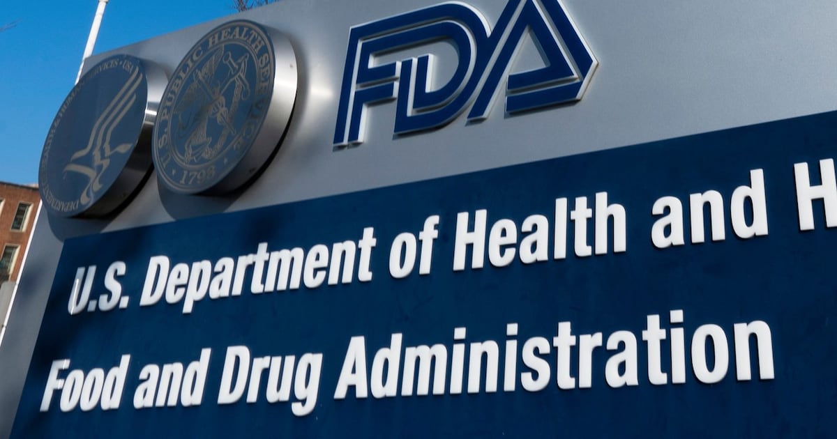 A sign for the U.S. Food and Drug Administration is displayed outside their offices in Silver Spring, Md., Dec. 10, 2020. (AP Photo/Manuel Balce Ceneta, File)