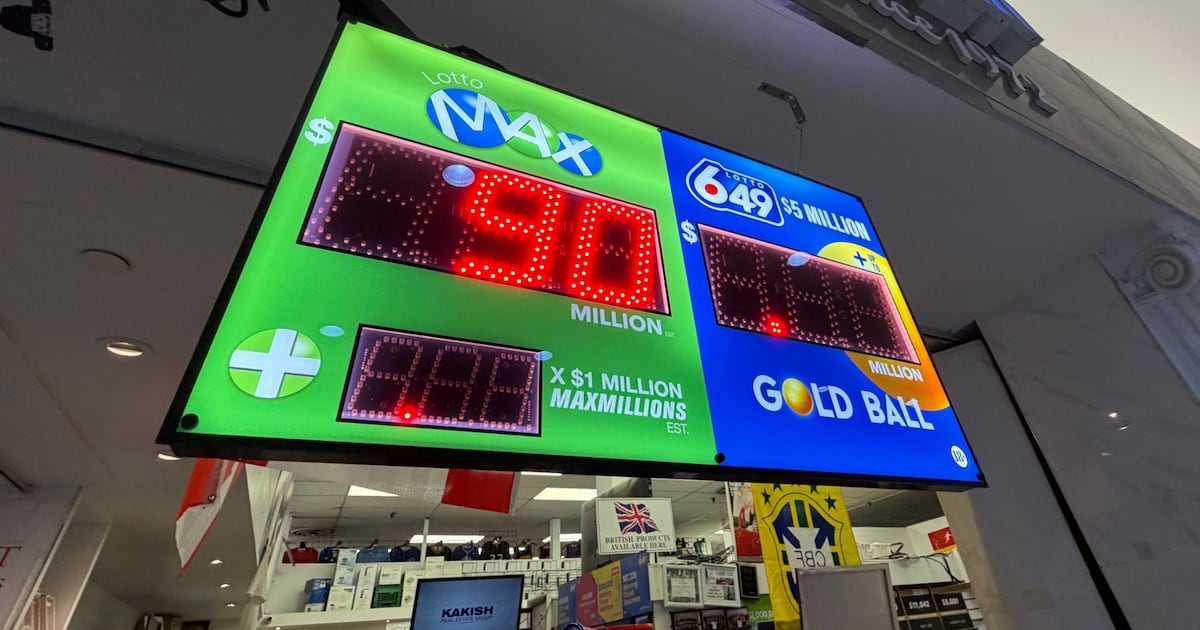 The Lotto Max jackpot hits a record-breaking $90 million, what are the odds you'll win?