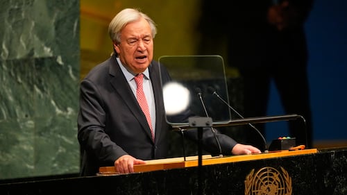 UN leaders' meeting convenes with secretary-general calling for 'world built on interdependence'