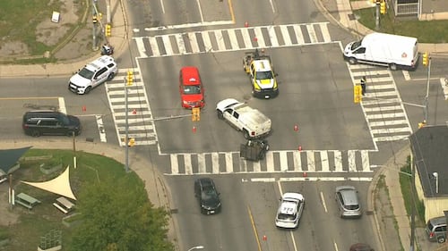 Two-vehicle collision in Oshawa sends one person to trauma centre