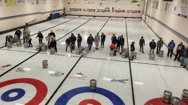 ‘A big hit!‘: Curling with kegs draws attention to Alberta community