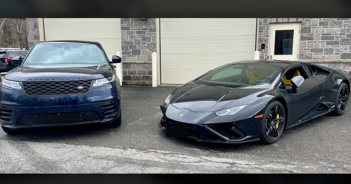 Lambo Range Rover Stolen Lamborghini, Range Rover recovered in Merrickville-Wolford, Ont.