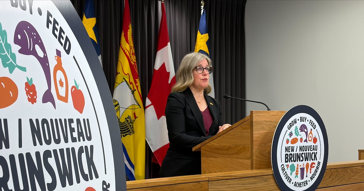 New Brunswick Premier Susan Holt is pictured on Sept. 10, 2026. (CTV Atlantic / Anna Mandin)