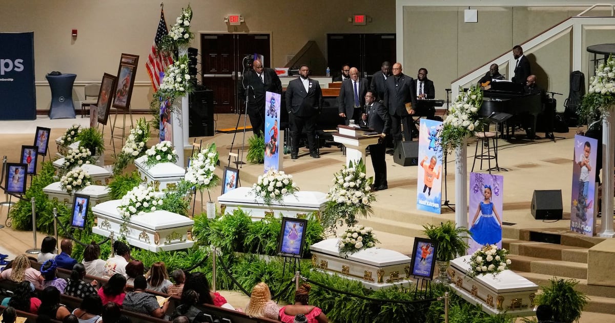 Louisiana mass shooting: Eight child victims remembered at funeral
