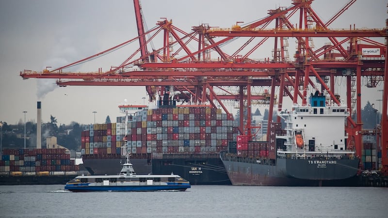 Shipping prices surge as companies try to get ahead of new Trump tariffs