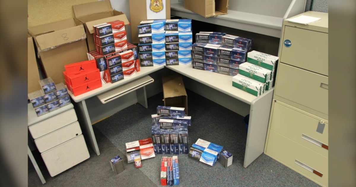 RCMP seize illegal cigarettes from Selkirk business