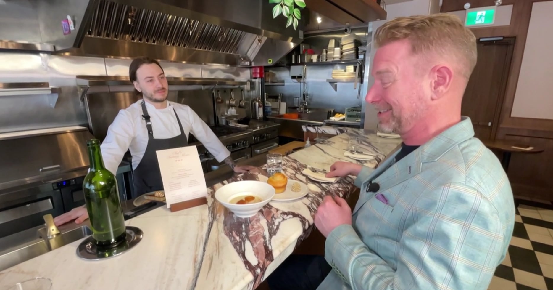 This gourmet French restaurant could be mistaken for a once beloved diner.