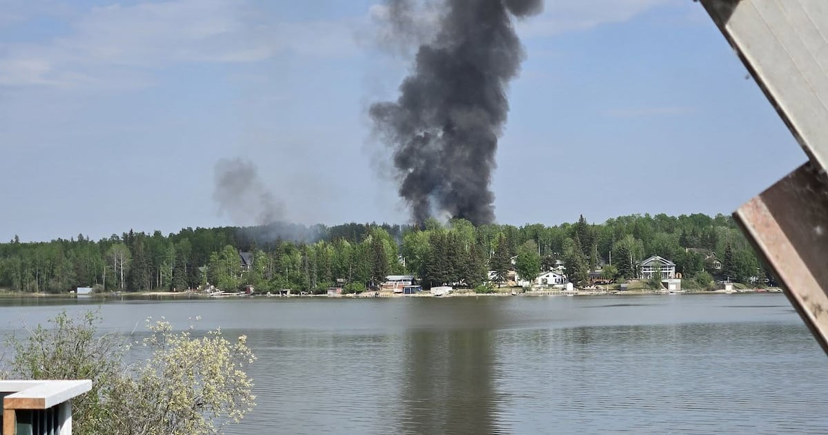 Wildfire evacuation issued for area in Barrhead County